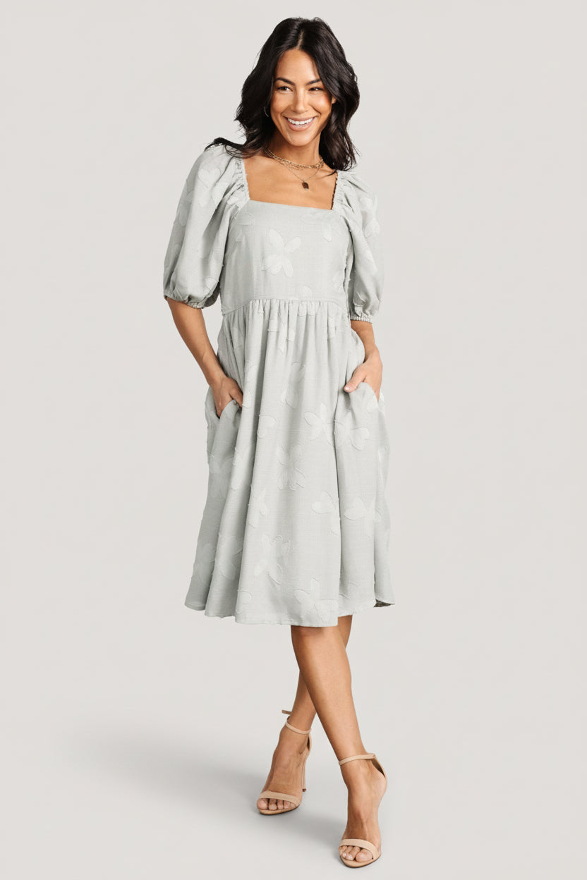 Avery Short Dress | Baltic Born Sage