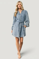 Tora Denim Dress | Baltic Born Light Wash