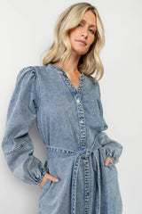 Tora Denim Dress | Baltic Born Light Wash