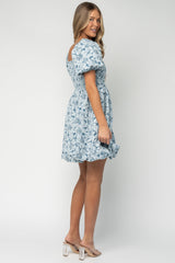 Enchanted Jacquard Dress | Baltic Born Dusty Blue