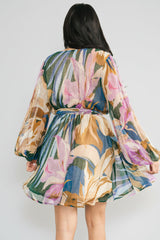 Rev Mini Dress | Baltic Born Orchid Multi