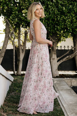 Imogen Maxi Dress | Baltic Born Dusty Mauve Floral
