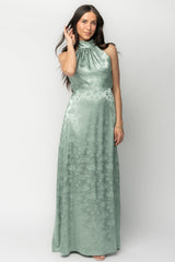 Milan Halter Maxi Dress | Baltic Born Sage
