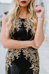 Azura Gown | Baltic Born Black + Gold