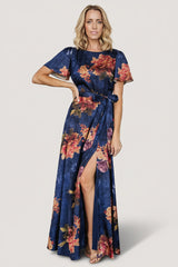 Colina Maxi Dress | Baltic Born Navy Floral