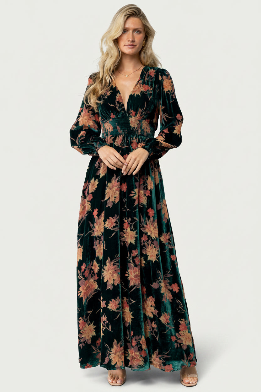 Elina Maxi Dress | Baltic Born Jade Multi Floral