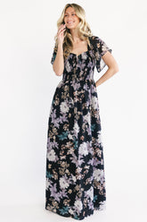 Divine Maxi Dress | Baltic Born Black Multi