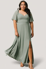 Sierra Sweetheart Maxi Dress | Baltic Born Eucalyptus