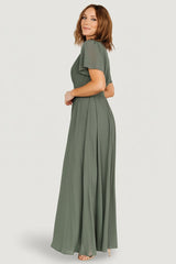 Birdie Maxi Dress | Baltic Born Dark Sage