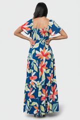 Samira Maxi Dress | Baltic Born Navy Multi Floral
