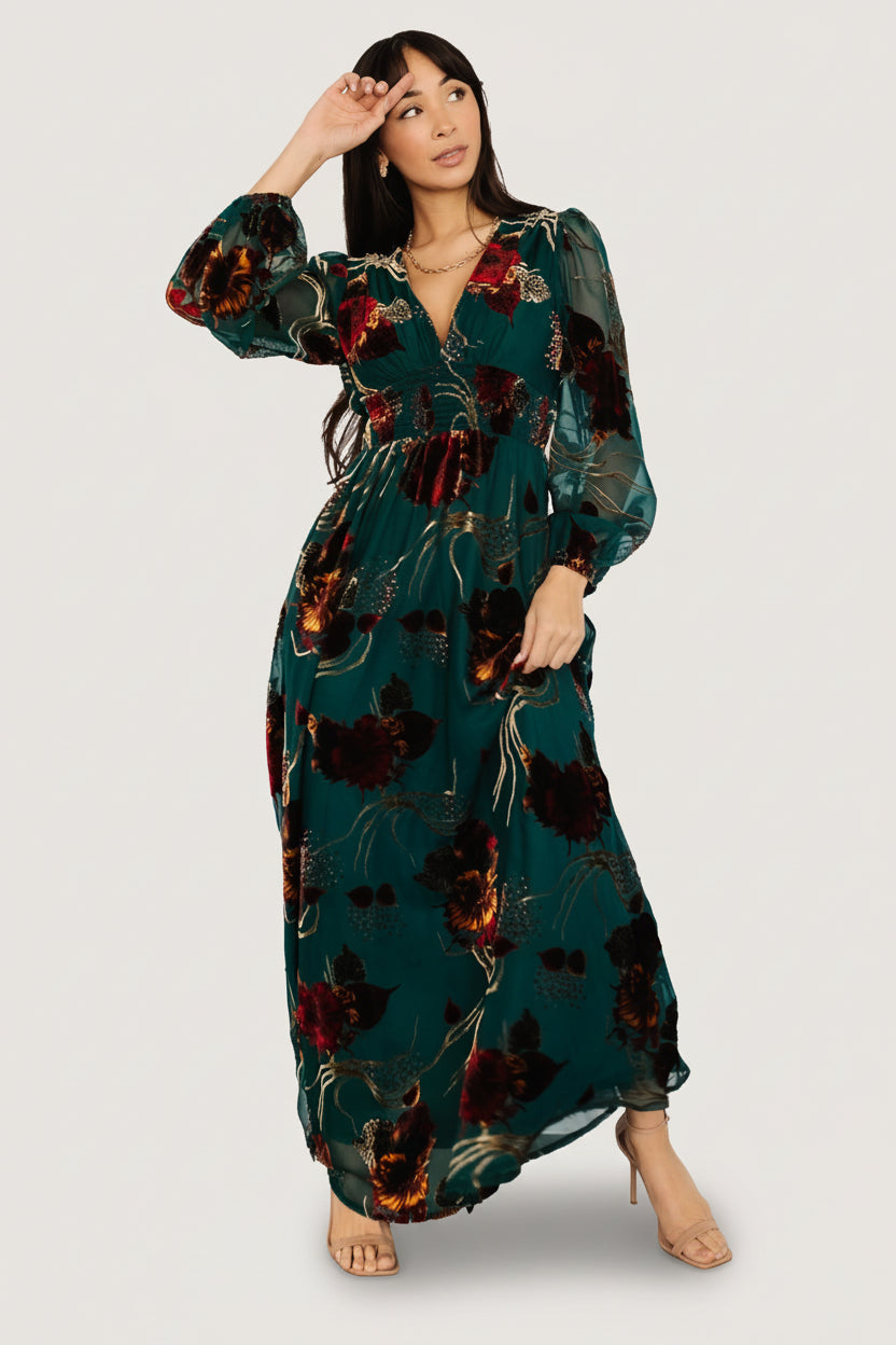 Mikla Maxi Dress | Baltic Born Jade Multi