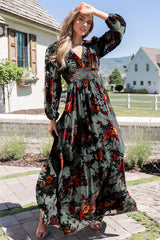 Mikla Maxi Dress | Baltic Born Wintergreen Multi