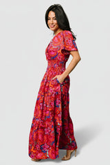 Palmer Tiered Maxi Dress | Baltic Born Multi Floral