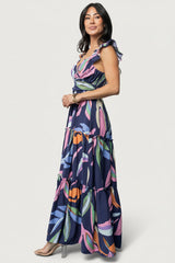 Mercedes Maxi Dress | Baltic Born Tropical Navy Multi