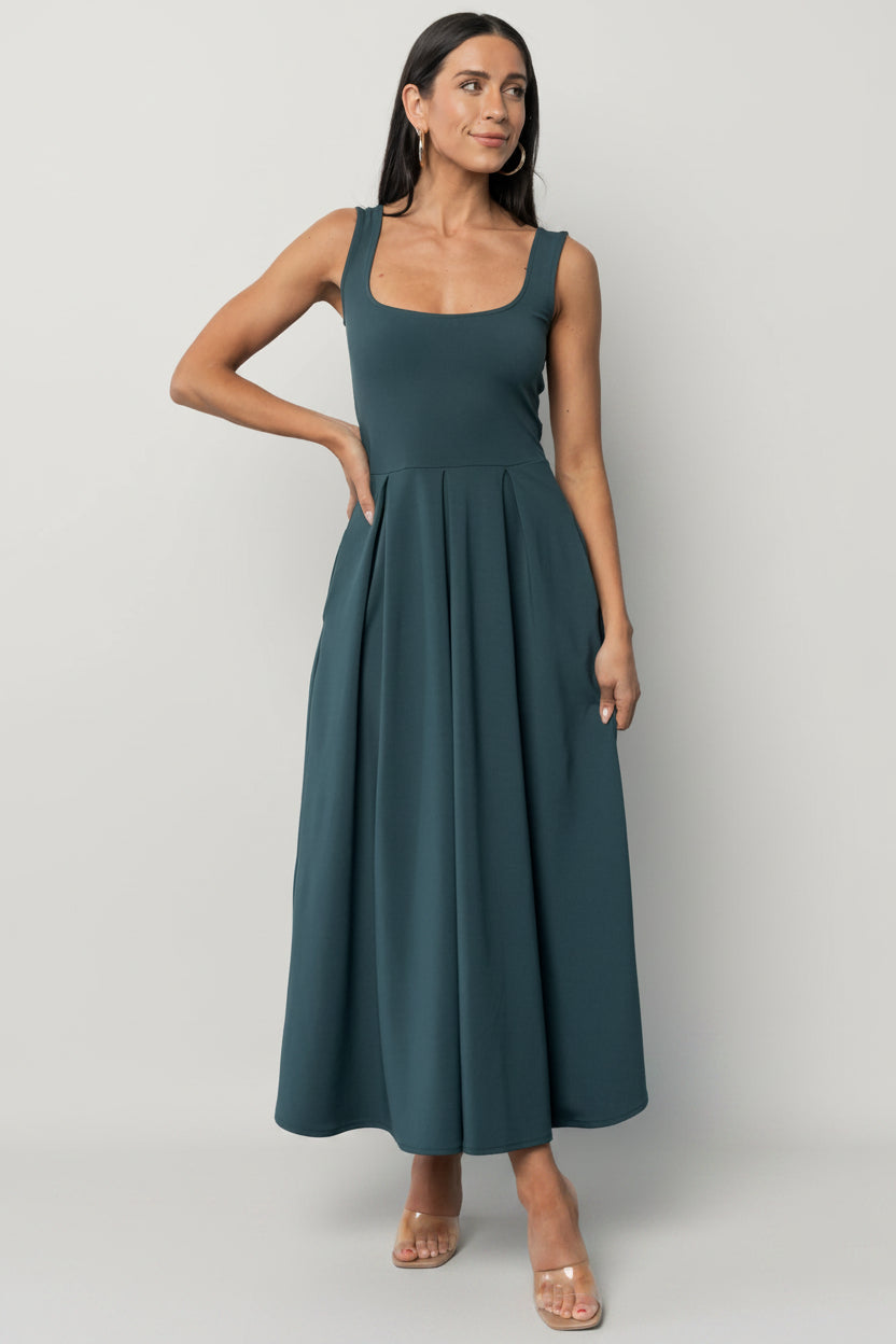 Giavanna Maxi Dress | Baltic Born Dark Green