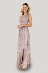 Arlene Shimmer Gown | Baltic Born Dusty Lilac + Rose