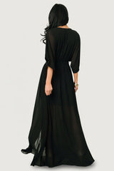 Kia Kimono Maxi Dress | Baltic Born Black