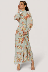 Luciana Maxi Dress | Baltic Born Sage Multi