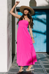 Regan Tank Maxi Dress | Baltic Born Fuchsia