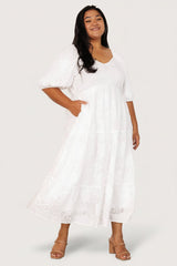 Hayward Dress | Baltic Born White