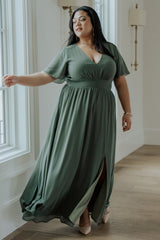 Ramona Maxi Dress | Baltic Born Dark Sage