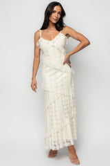 Annabelle Lace Maxi Dress | Baltic Born Cream
