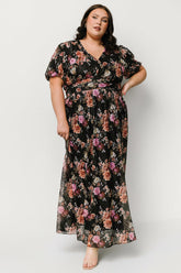 Ardley Maxi Dress | Baltic Born Black Multi Floral