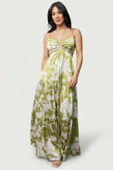 Querida Maxi Dress | Baltic Born Green Floral