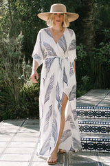 Corinth Maxi Dress | Baltic Born Navy Print