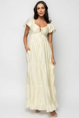 Agatha Maxi Dress | Baltic Born Pale Yellow