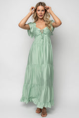 Agatha Maxi Dress | Baltic Born Light Sage