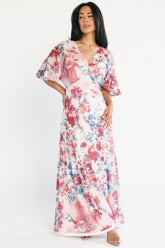 Sevilla Mesh Maxi Dress | Baltic Born Berry Multi Floral
