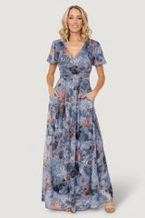 Ardley Maxi Dress | Baltic Born Slate Print