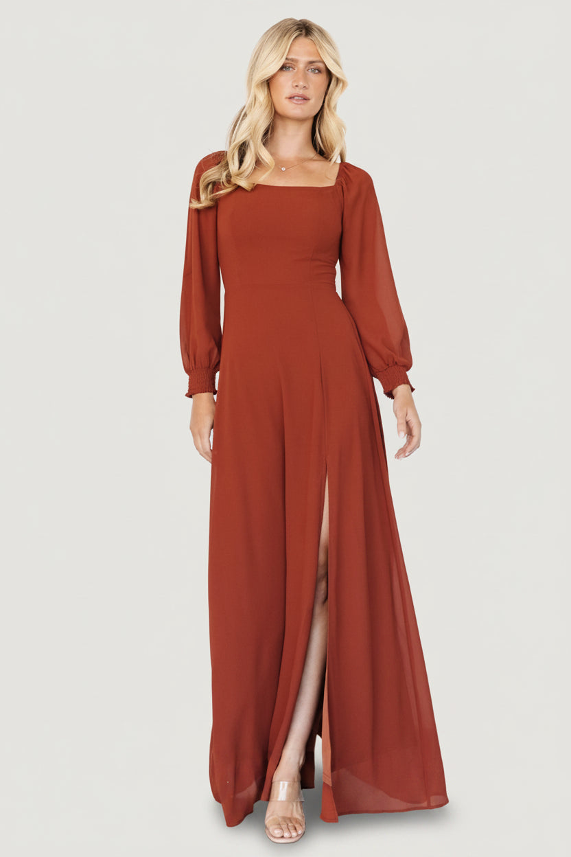 Giselle Maxi Dress | Baltic Born Rust