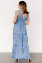 Lauren Maxi Dress | Baltic Born Blue Floral