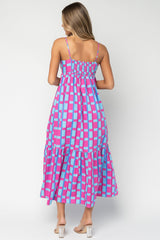 Rita Maxi Dress | Baltic Born Pink + Blue