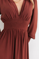 Olivia Maxi Dress | Baltic Born Cinnamon