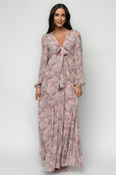 Ensley Maxi Dress | Baltic Born Dusty Rose Floral