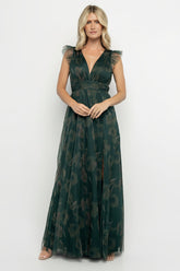 Adelyn Maxi Dress | Baltic Born Green Floral