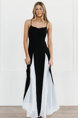 Adela Maxi Dress | Baltic Born Black + White