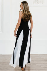 Adela Maxi Dress | Baltic Born Black + White