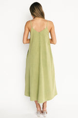 Marcia Maxi Dress | Baltic Born Green