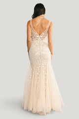 Fleurette Bridal Gown | Baltic Born Beige + Ivory