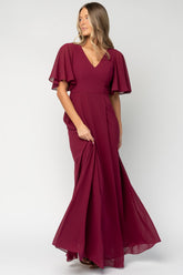 Valetta Maxi Dress | Baltic Born Wine