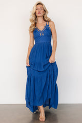 Summerlin Lace Top Maxi Dress | Baltic Born Blue