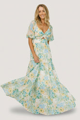 Maya Maxi Dress | Baltic Born Garden Multi