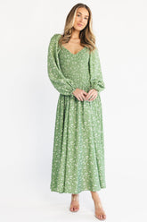 Bunny Maxi Dress | Baltic Born Green Floral