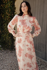 Luciana Maxi Dress | Baltic Born Beige + Rose