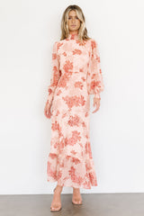 Luciana Maxi Dress | Baltic Born Beige + Rose