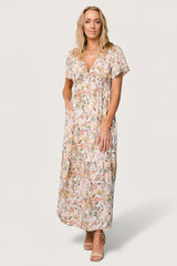 Cassie Short Sleeve Dress | Baltic Born Multi Floral